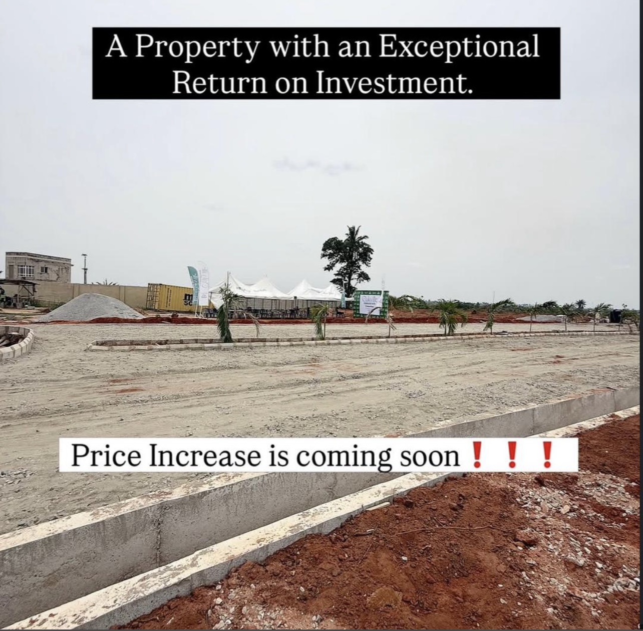 Affordable C of O land for sale at Mowe