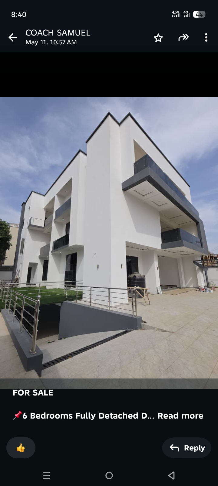 6 Bedrooms Fully Detached Duplex with 3 Sitting Rooms, 2 kitchens and bQ for Sale in Bauchi