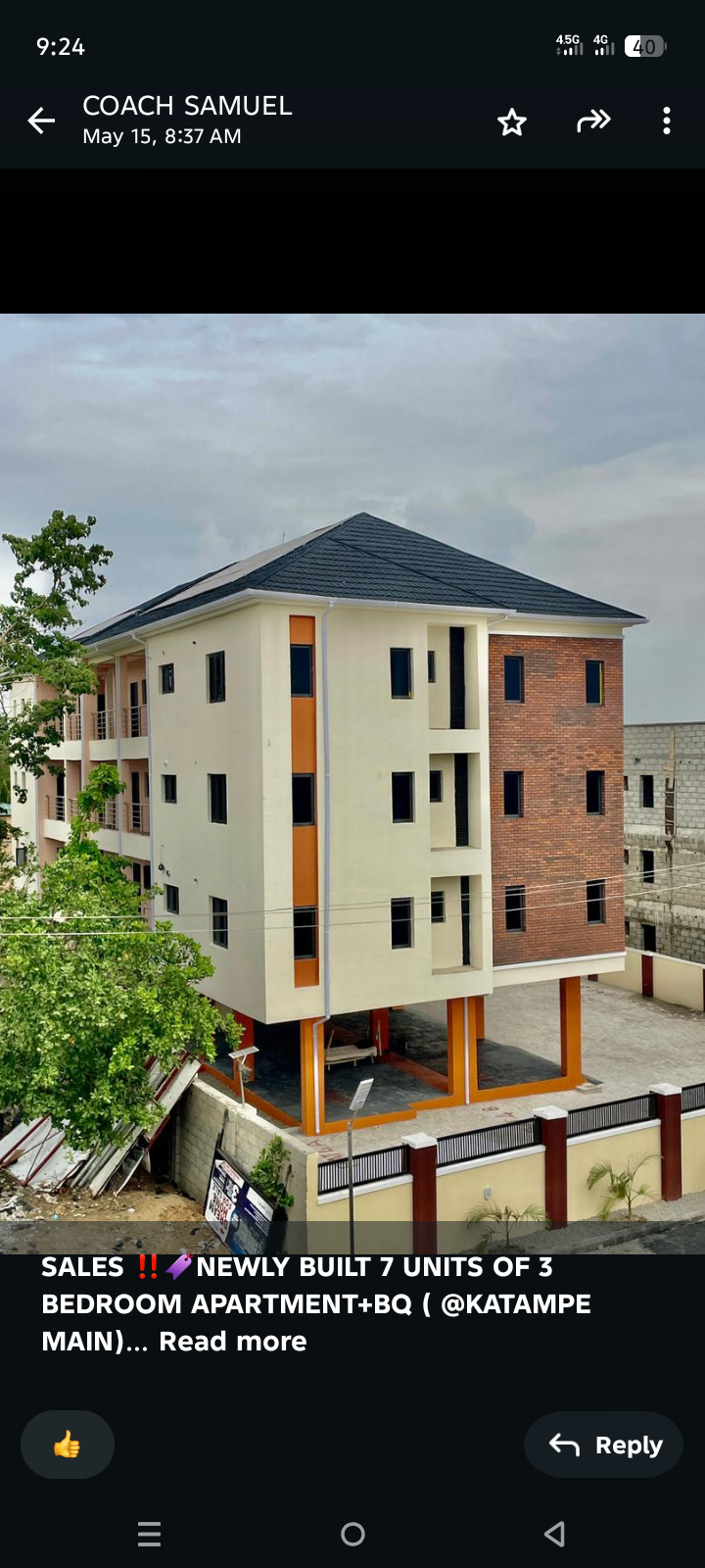 NEWLY BUILT 7 UNITS OF 3 BEDROOM APARTMENT+ BQ for Sale in Asokoro, Abuja, FCT