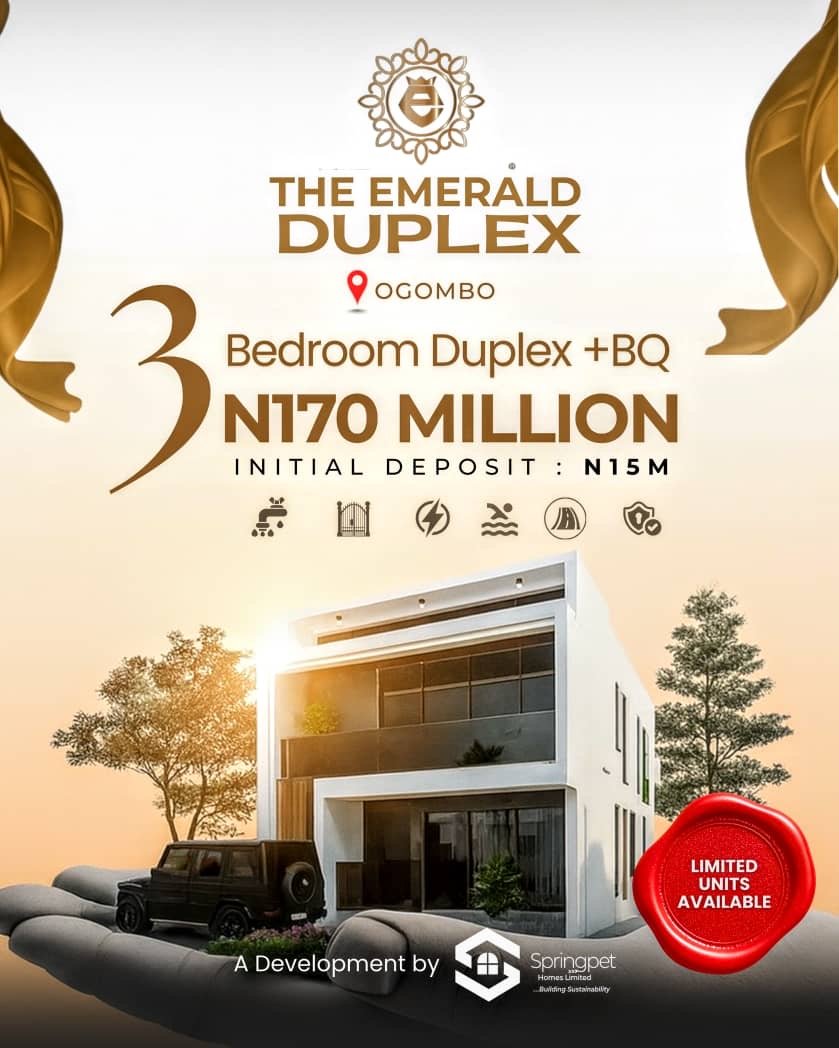 Duplexes for sale at Abraham Adesanya in Lekki Phase 1, Lagos