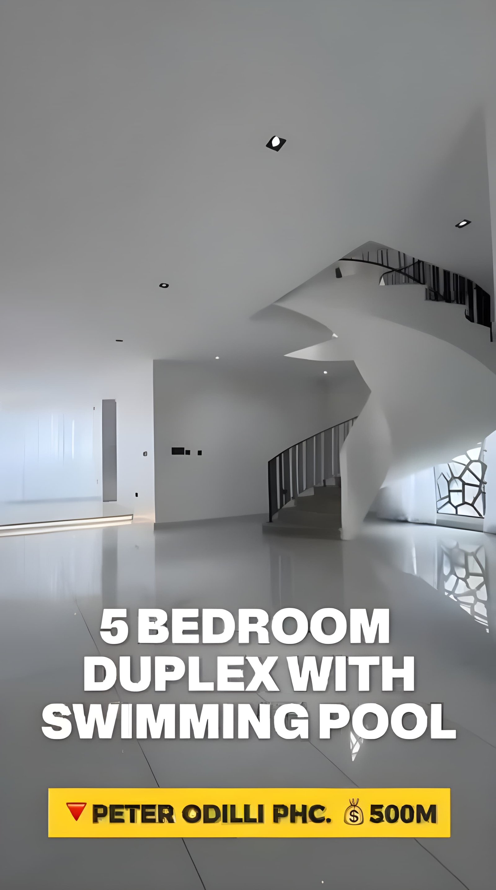 5 Bedroom Duplex at Peter Odili Road for Sale in Upper Sakponba, Benin City, Edo