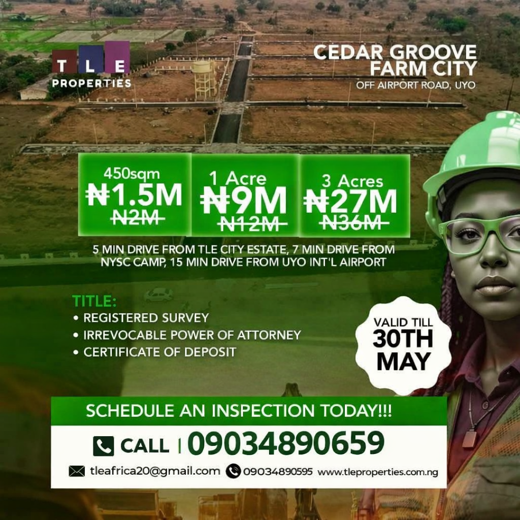 Affordable Farm Estate Land for Sale in Uyo â€“ Cedar Groove Farm City in Aba South, Aba, Abia photo 3