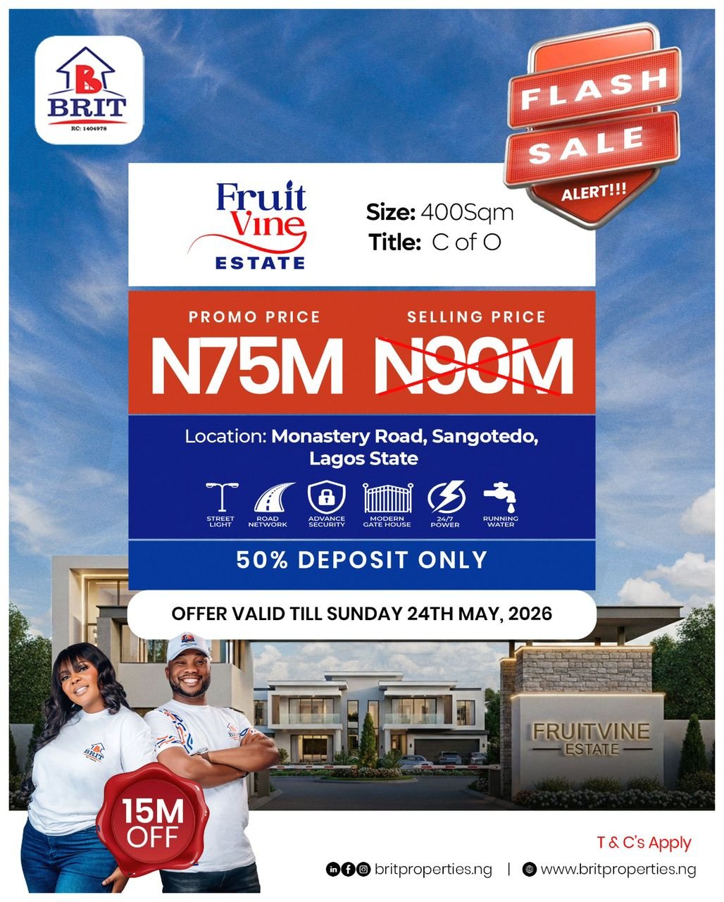 Fruit vine Estate, Residential Estate Land for Sale in State Housing, Calabar, Cross River
