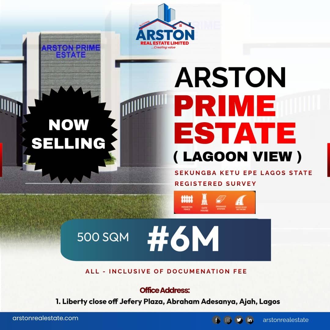 ARSTON PRIME ESTATE - LAGOON VIEW for Sale in Ugep, Cross River photo 2