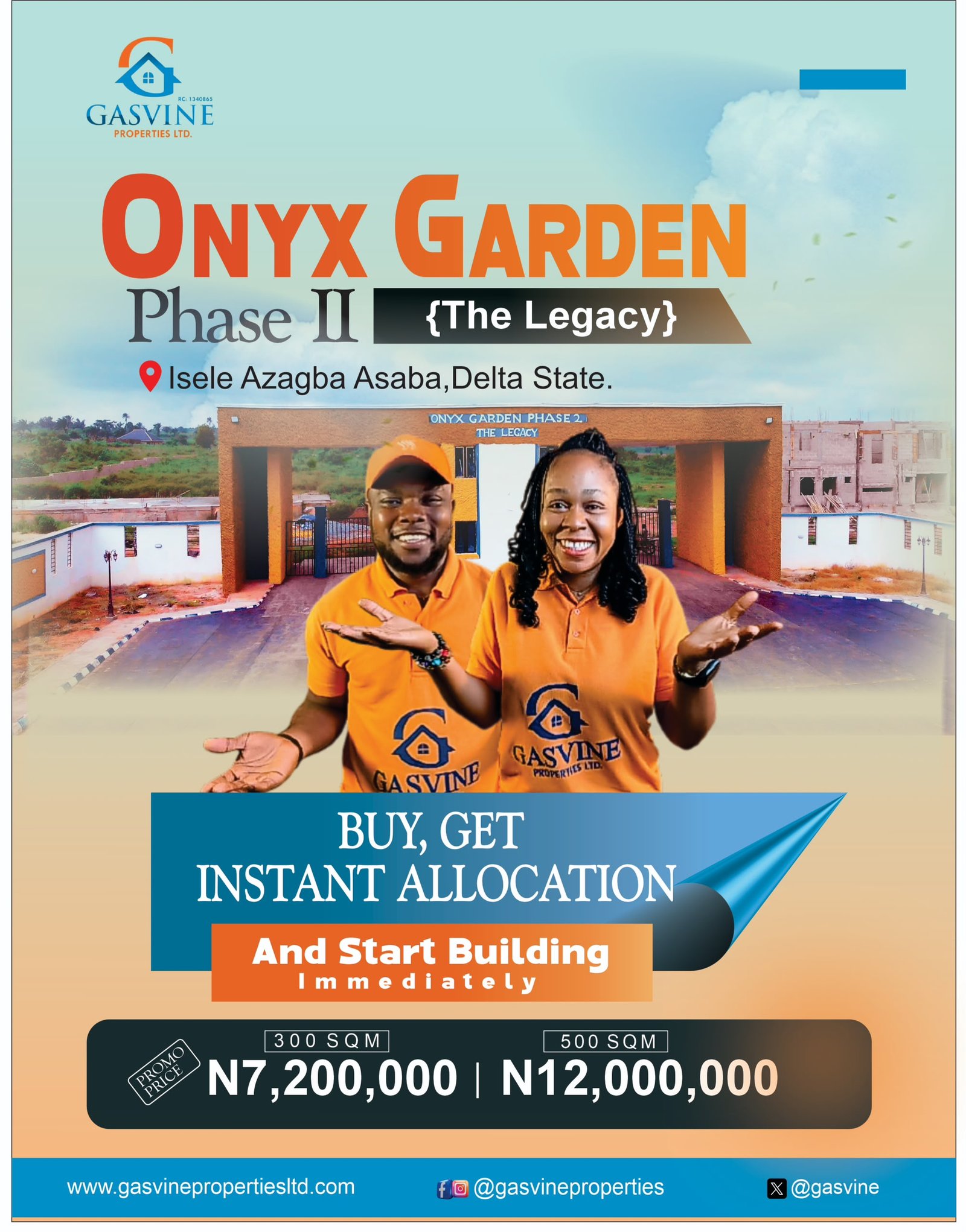 Plots Available for sale in Asaba, Delta photo 2